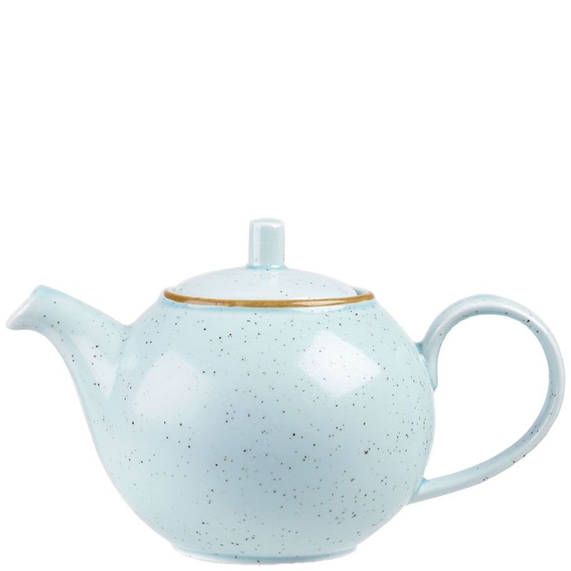 Churchill 42,6 cl teapot Stonecast Duck Egg Blue super vitrified porcelain horeca use
