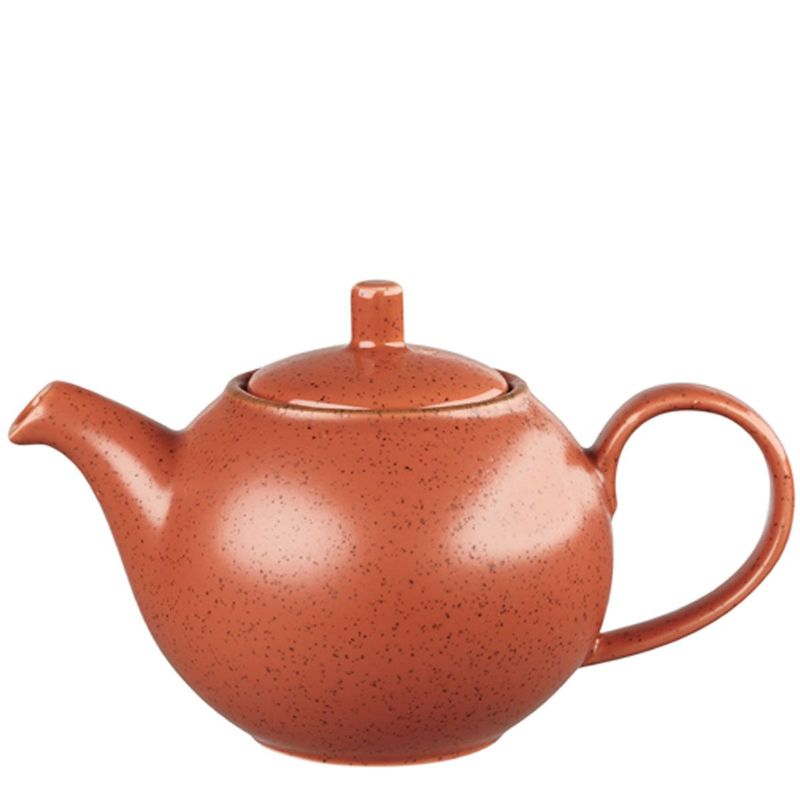 Teapot 42.6 cl Stonecast Spiced Orange - Churchill