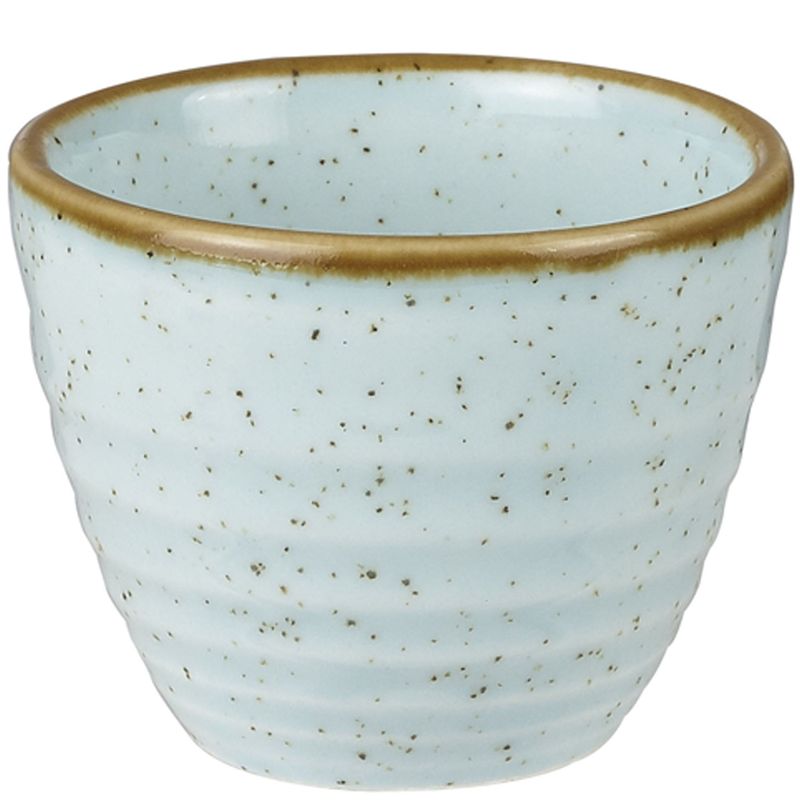 Churchill 5,7 cl ripple bowl Stonecast Duck Egg Blue horeca use