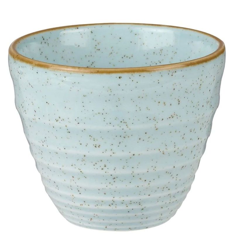 Churchill 28 cl ripple bowl Stonecast Duck Egg Blue horeca use