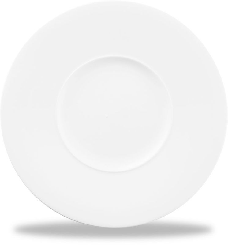 Churchill porcelain flat rim plate 28 cm medium rim Ambience