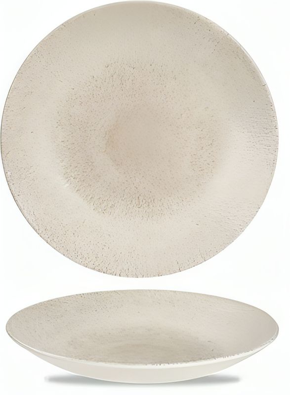 Deep Plate 28.1 cm Studio Prints Raku Agate Grey - Churchill