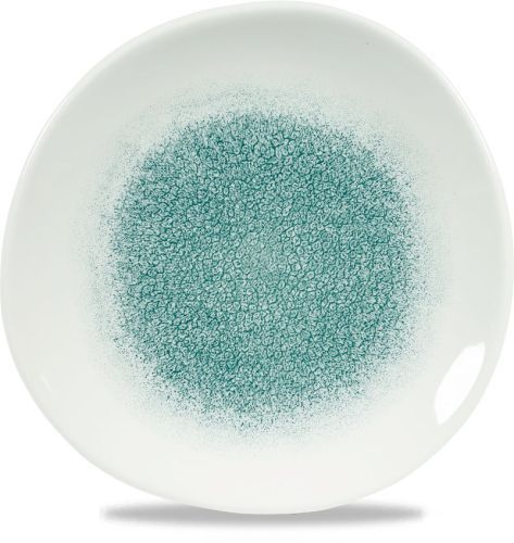 Organic Plate 21 cm Studio Prints Raku Jade Grey - Churchill