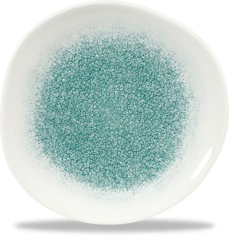 Organic Plate 18.6 cm Studio Prints Raku Jade Grey - Churchill