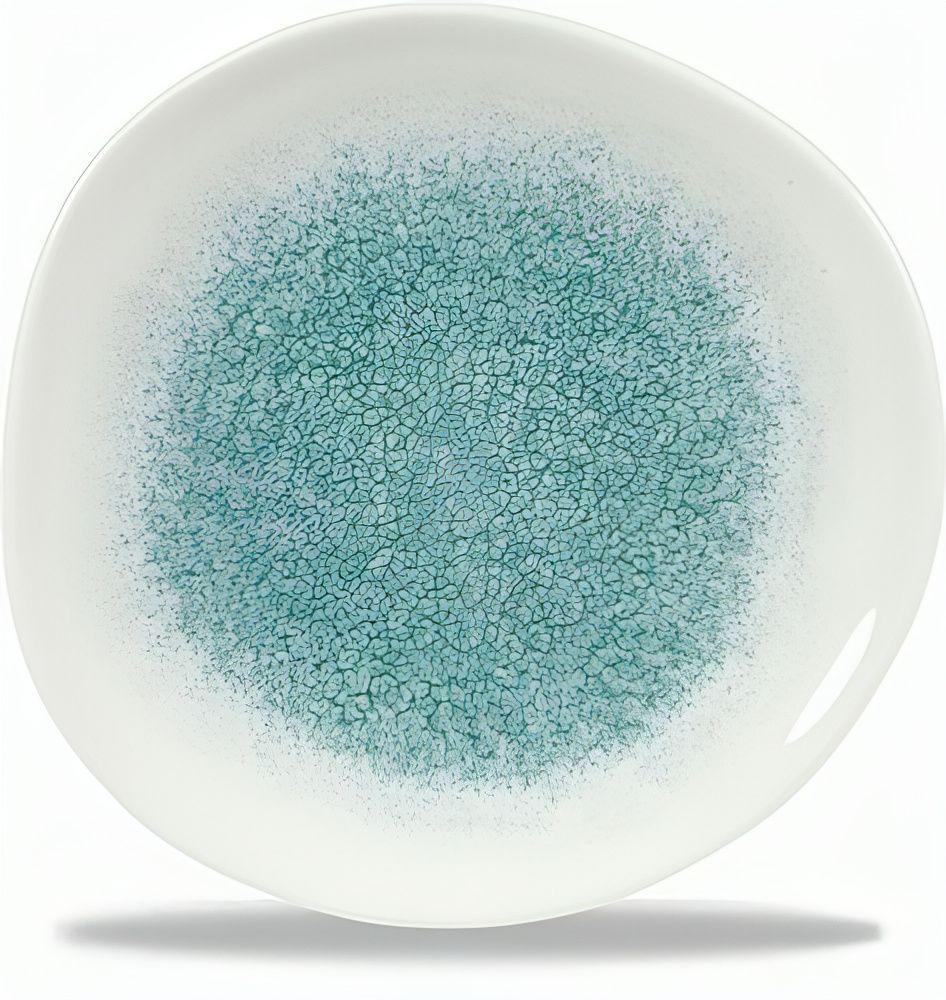 Organic Plate 18.6 cm Studio Prints Raku Jade Grey - Churchill