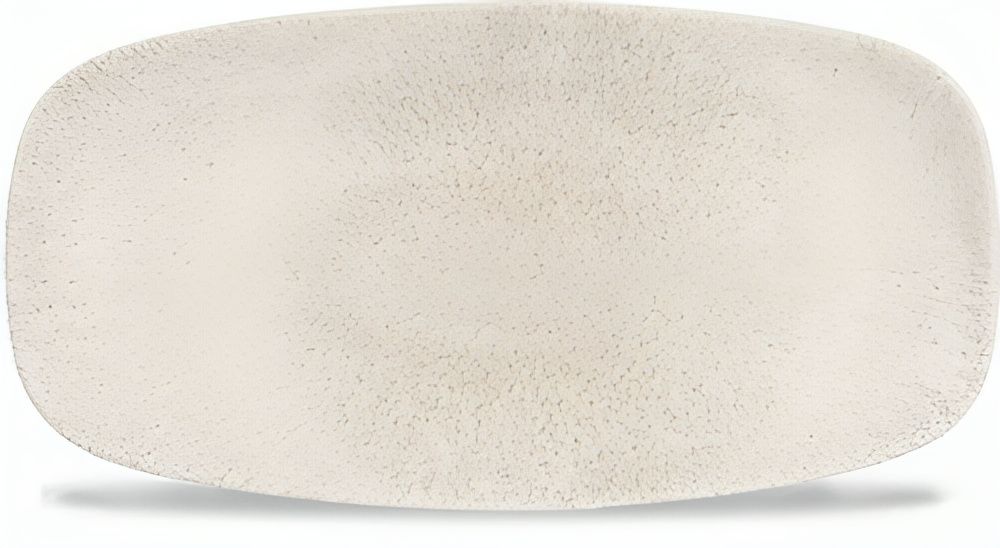 Oblong Plate 29.8 x 15.3 cm Studio Prints Raku Agate Grey - Churchill