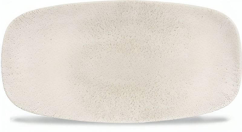Oblong Plate 29.8 x 15.3 cm Studio Prints Raku Agate Grey - Churchill