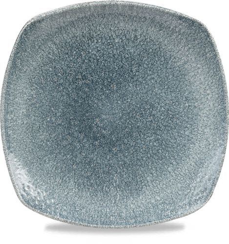 Square Plate 21.5 cm Studio Prints Raku Topaz Blue - Churchill