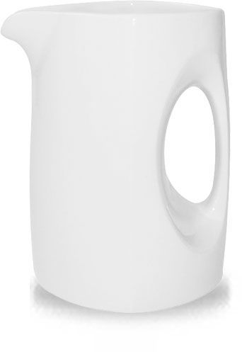 Squared Jug 34 cl Bit On The Side White - Churchill