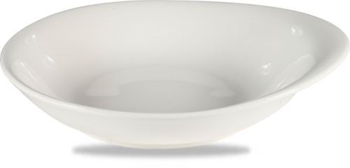 Deep Plate 18.5 x 16.8 cm Bit On The Side White - Churchill