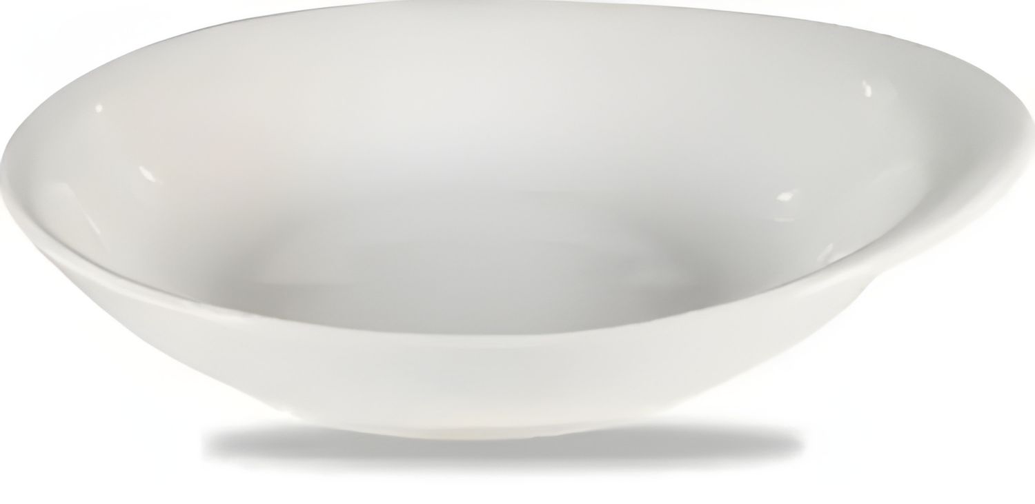 Deep Plate 16 x 14.5 cm Bit On The Side White - Churchill