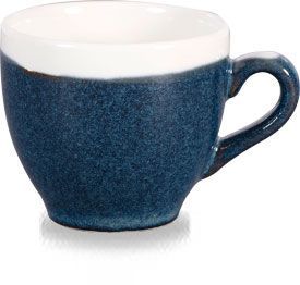 Espresso cup 10 cl Monochrome Sapphire Blue - Churchill