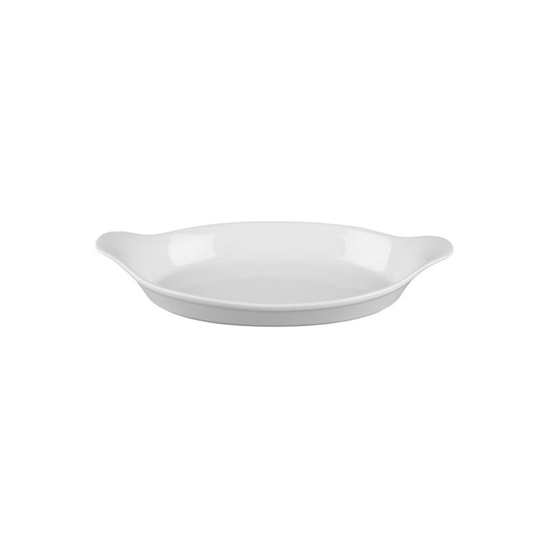 Baking Dish with Handles 34.5 x 19 cm Cookware White - Churchill