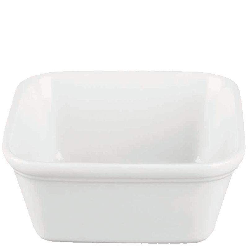 Square Baking Dish 12 x 12 x 5 cm Cookware White - Churchill