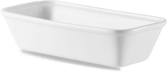 Rectangular Baking Dish 12 x 25 x 6.2 cm Counter Serve White - Churchill