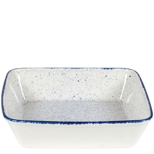 Auflaufform 25 x 25 x 6,2 cm Stonecast Hints Indigo Blue - Churchill