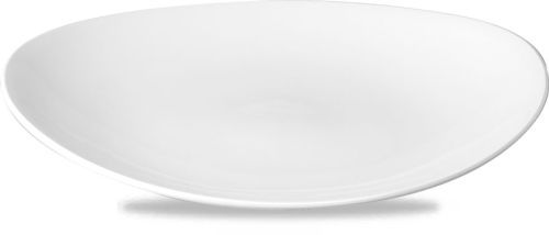 Ovaler Teller 31,7 x 25,5 cm Orbit White - Churchill
