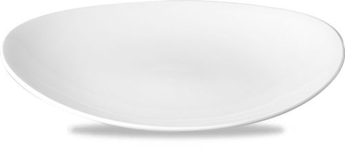Ovaler Teller 23,8 x 20 cm Orbit White - Churchill
