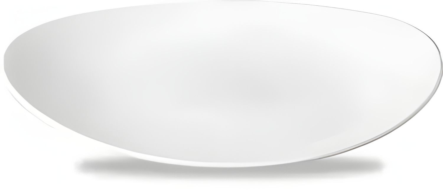 Oval Plate 19.2 x 16 cm Orbit White - Churchill