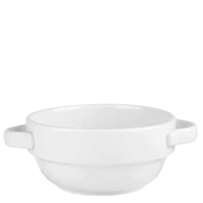 Stackable Bowl with Handles 36 cl Profile White - Churchill