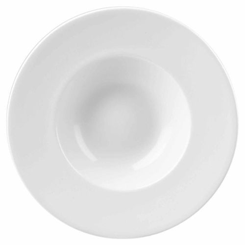 Bowl with Rim 24 cm Profile White - Churchill