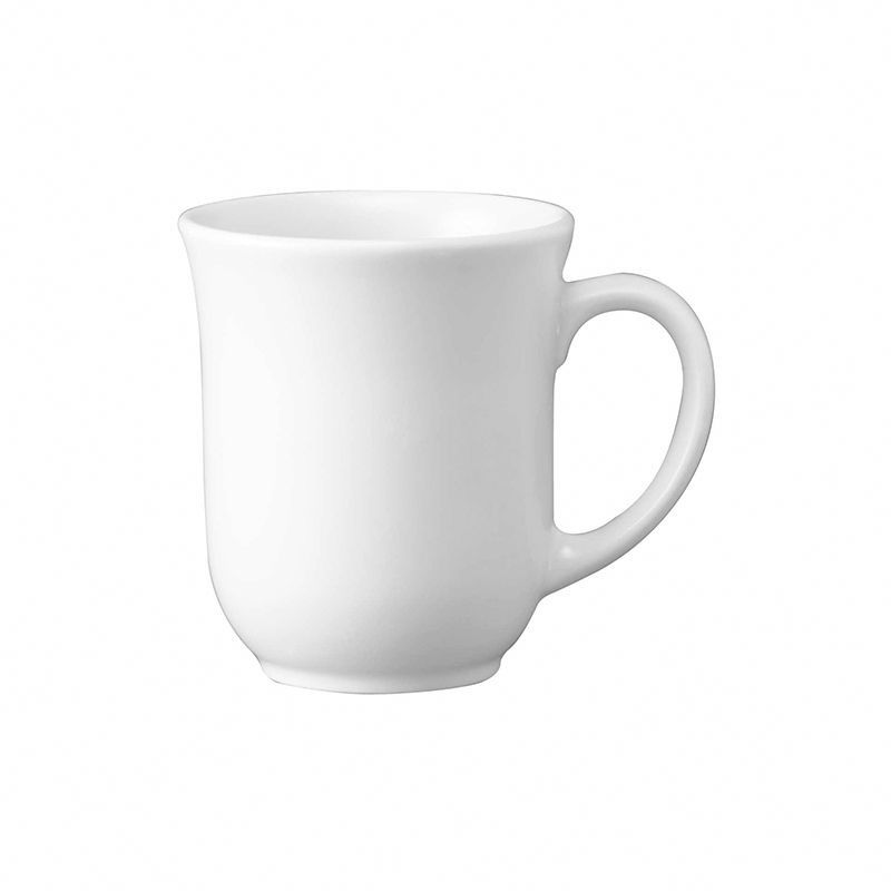 Elegant Mug 28 cl Snack Attack White Holloware - Churchill