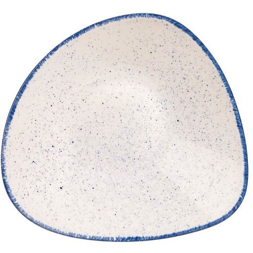 Dreieckige Schale 15,3 cm Stonecast Hints Indigo Blue - Churchill