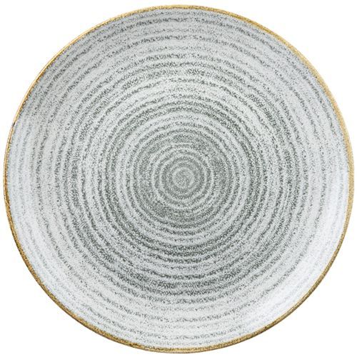 Flat Plate 26 cm Studio Prints Homespun Stone Grey - Churchill