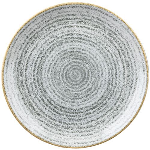 Flat Plate 16.5 cm Studio Prints Homespun Stone Grey - Churchill