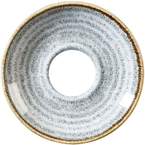 Cappuccino Saucer 15.6 cm Studio Prints Homespun Stone Grey - Churchill