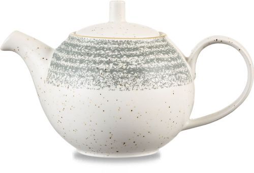 Teapot 42.6 cl Studio Prints Homespun Stone Grey - Churchill
