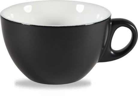 Cappuccino Cup 34.1 cl Menu Shades Caldera Ash Black - Churchill