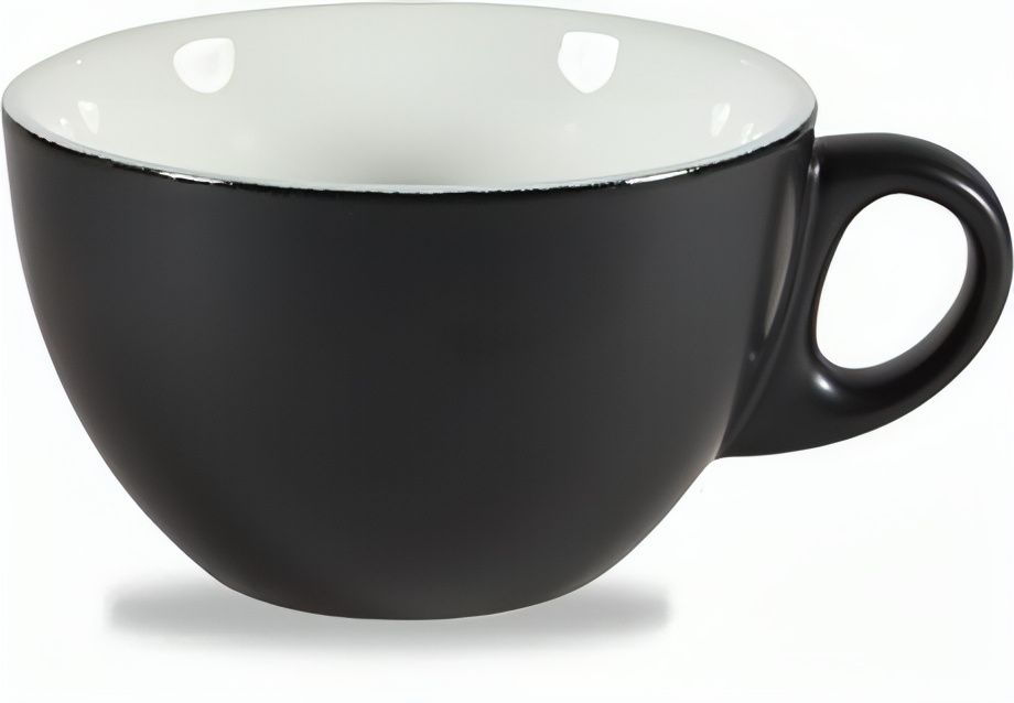 Cappuccino Cup 34.1 cl Menu Shades Caldera Ash Black - Churchill