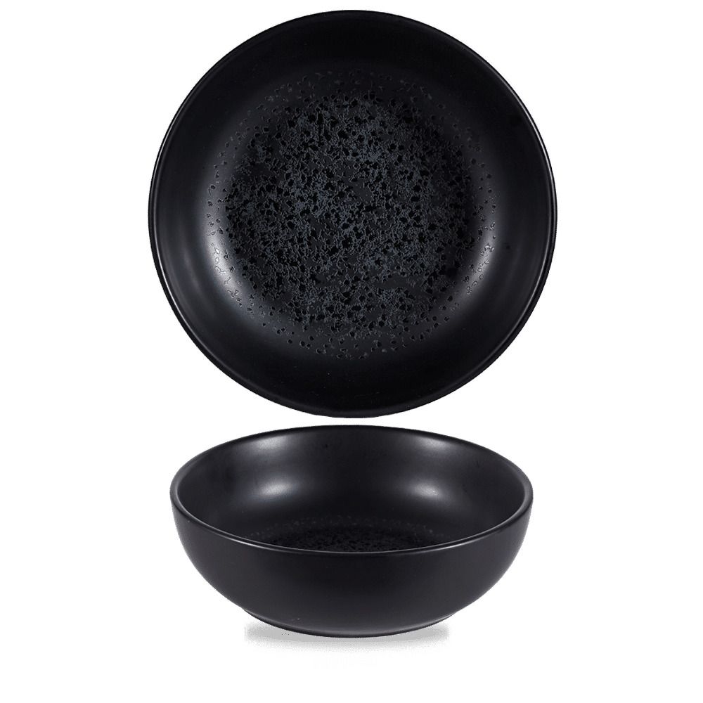 Bowl 13.4 cm Menu Shades Caldera Ash Black - Churchill