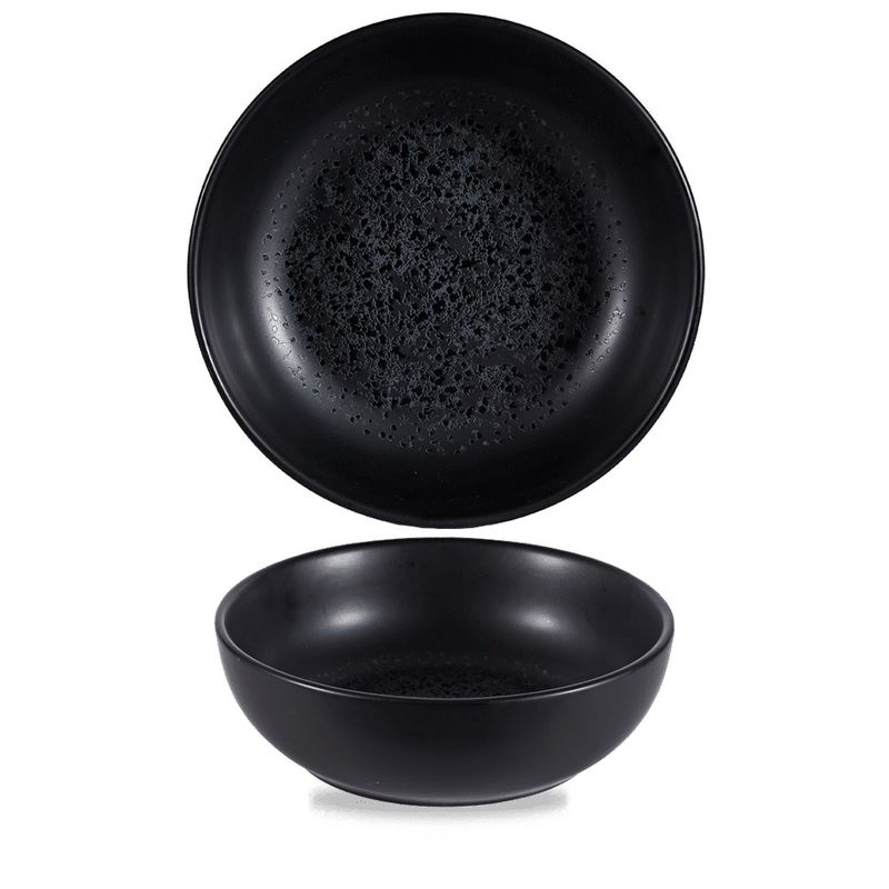Bowl 13.4 cm Menu Shades Caldera Ash Black - Churchill