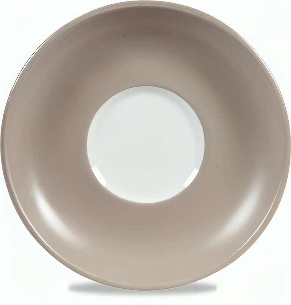 Espresso Saucer 12.7 cm Menu Shades Smoke Grey - Churchill