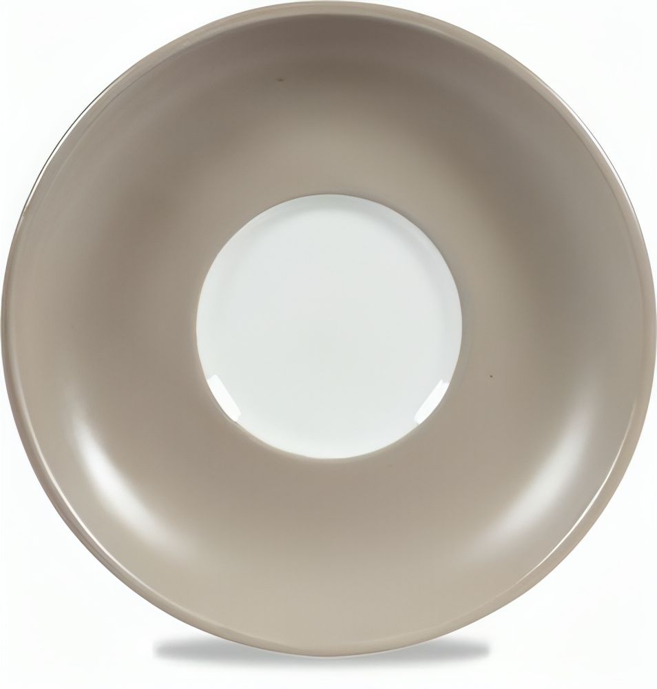 Cappuccino Saucer 15.5 cm Menu Shades Smoke Grey - Churchill