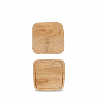 Cutting Board 20 x 20 cm Oak Wood - Churchill