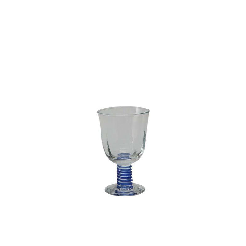 Water Goblet 26 cl Blue Maya Stem - Tirolix