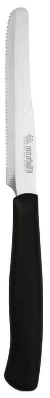 Set of 6 Table Knives 215 mm Black - Marietti