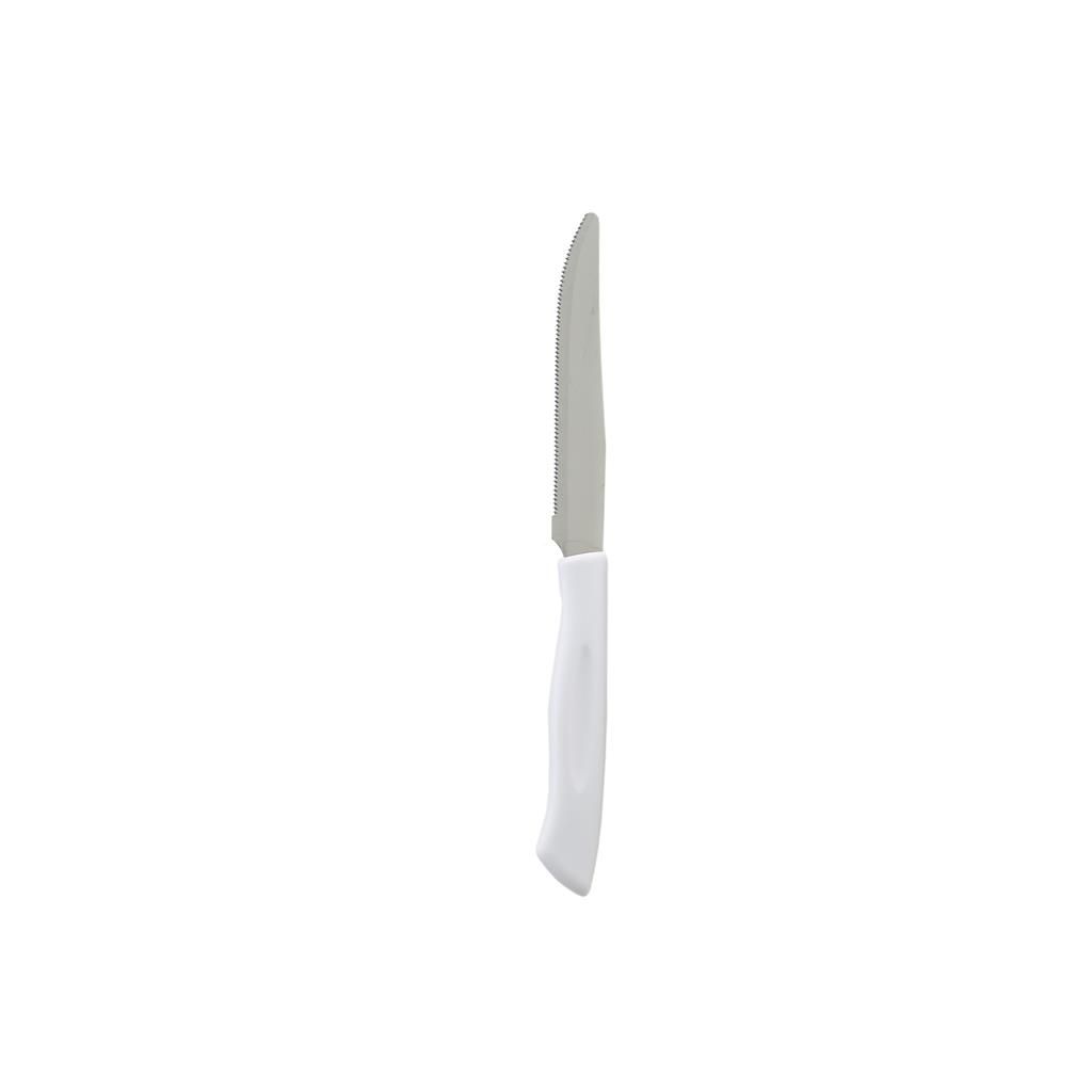 Set of 6 Steak Knives 23 cm Top White - Marietti