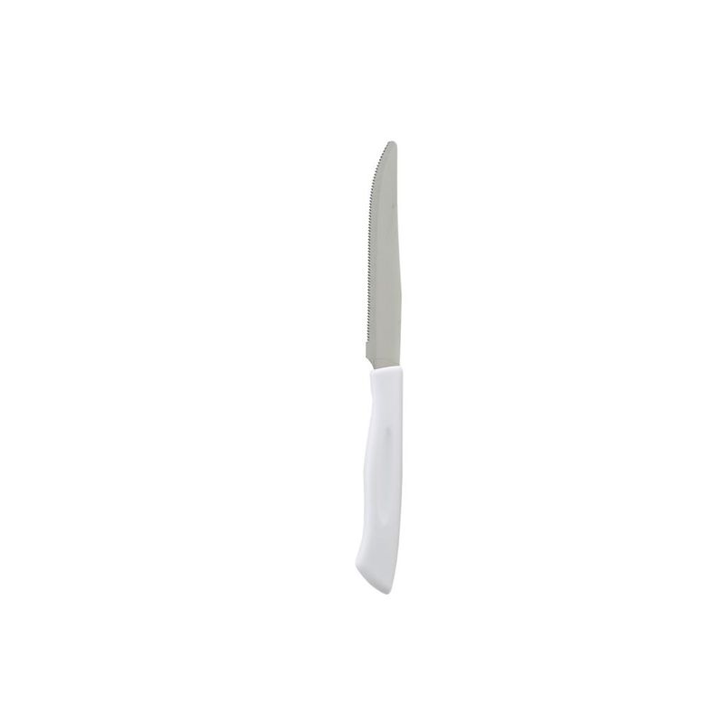 Set of 6 Steak Knives 23 cm Top White - Marietti