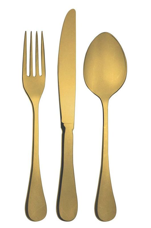 Abert table fork stainless steel vintage gold PVD horeca