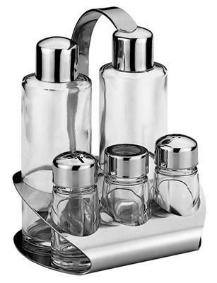 Condiment Set 5 Pieces Clara 2000 - Giannini
