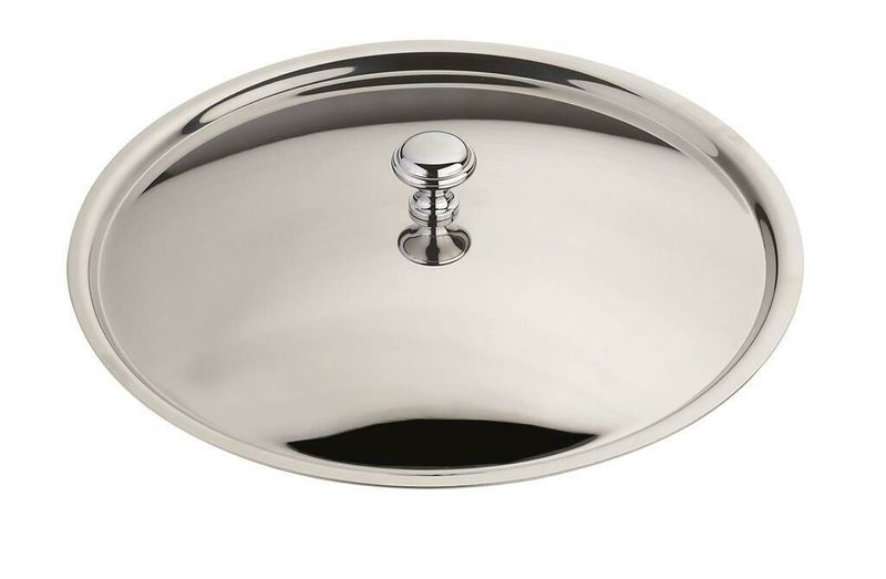 Abert 24 cm stainless steel lid for professional soup tureens