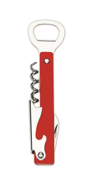 Corkscrew 4 Uses Red - Ghidini
