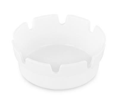 Ashtray 10 cm White Melamine Mod. Ast-4Wh - Tirolix