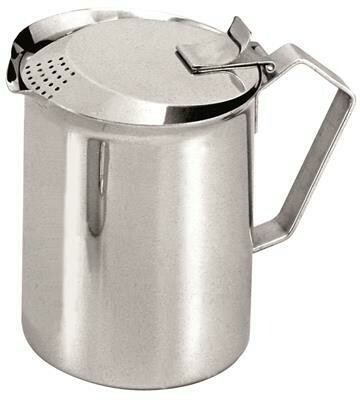Ilsa teapot 1 lt stainless steel 8 cups for professional horeca use