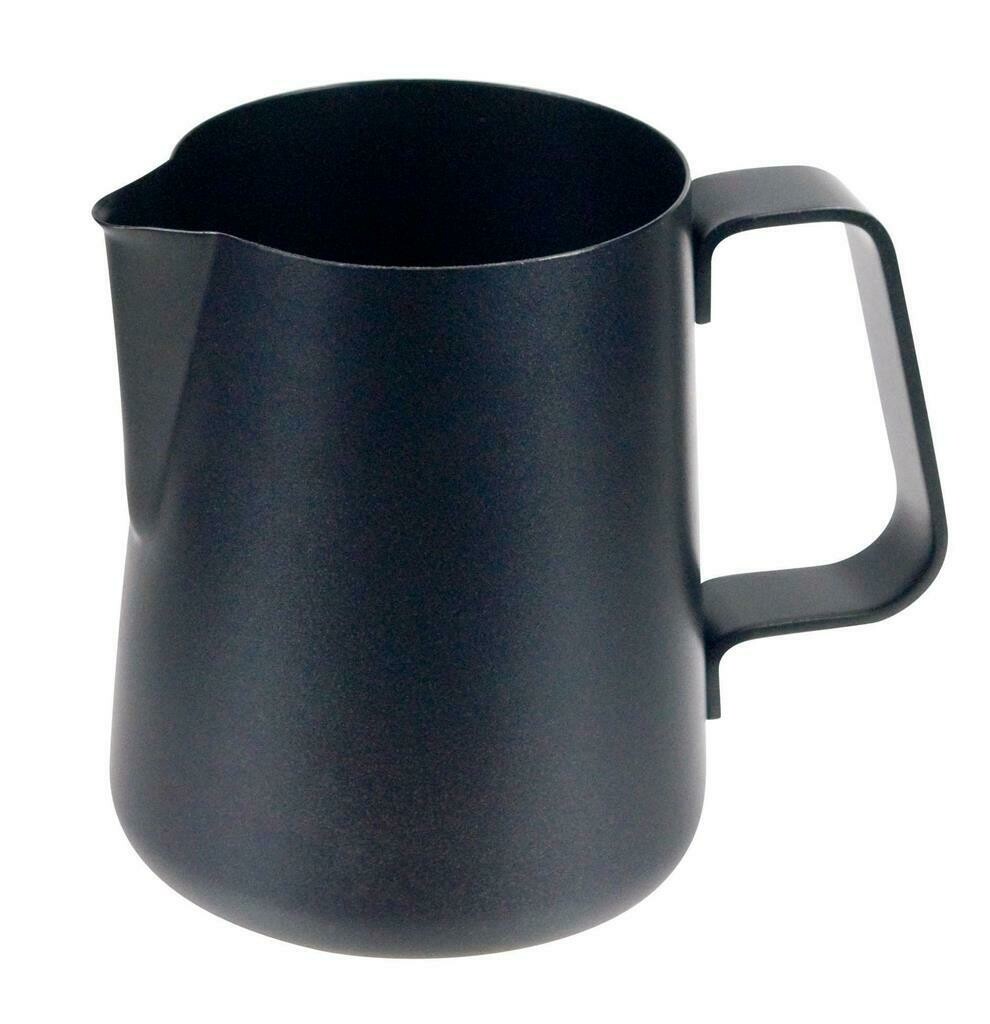 Ilsa milk jug Easy 80 cl black stainless steel for cappuccino horeca