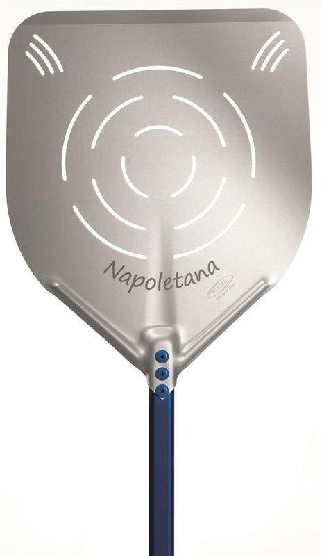 Pizza Peel Perforated Rectangular 33 x 33 cm Napoletana - Gi.Metal